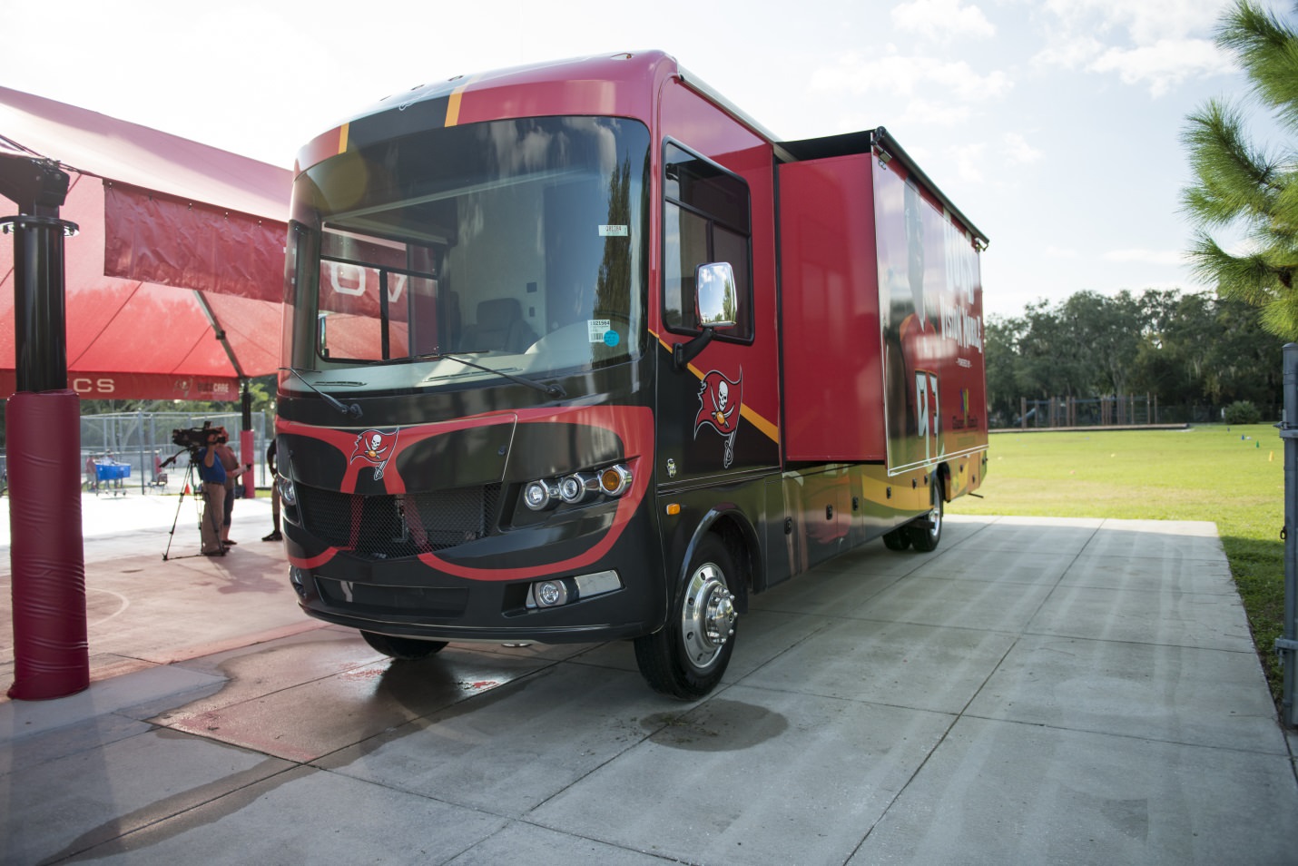 Lazydays Helps Customize Motorhome for NFL Team RV PRO