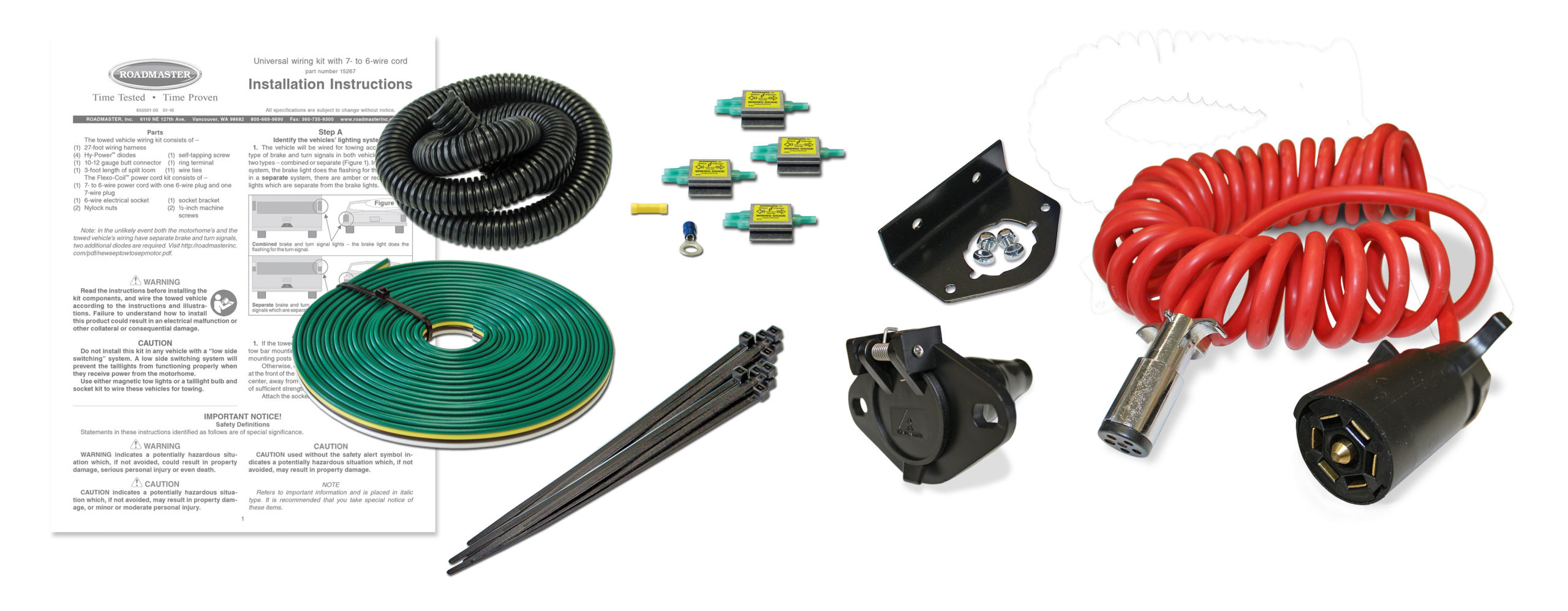 Roadmaster Adds Wiring Kits to Lineup RV PRO