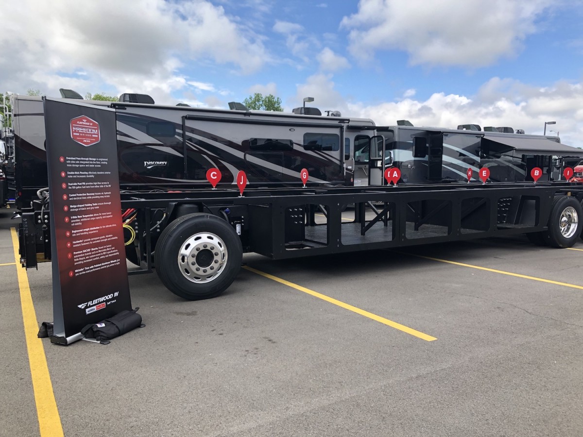 Fleetwood RV Unveils New Freedom Bridge Foundation RV PRO