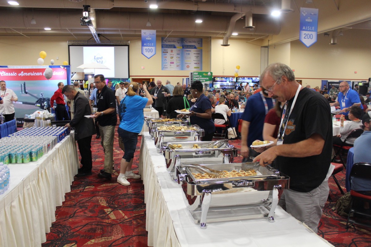 Gallery Land 'N' Sea Show Experiences Smooth Sailing RV PRO