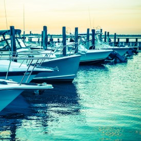 boats at a dock