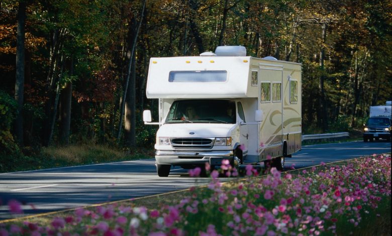 RV on road
