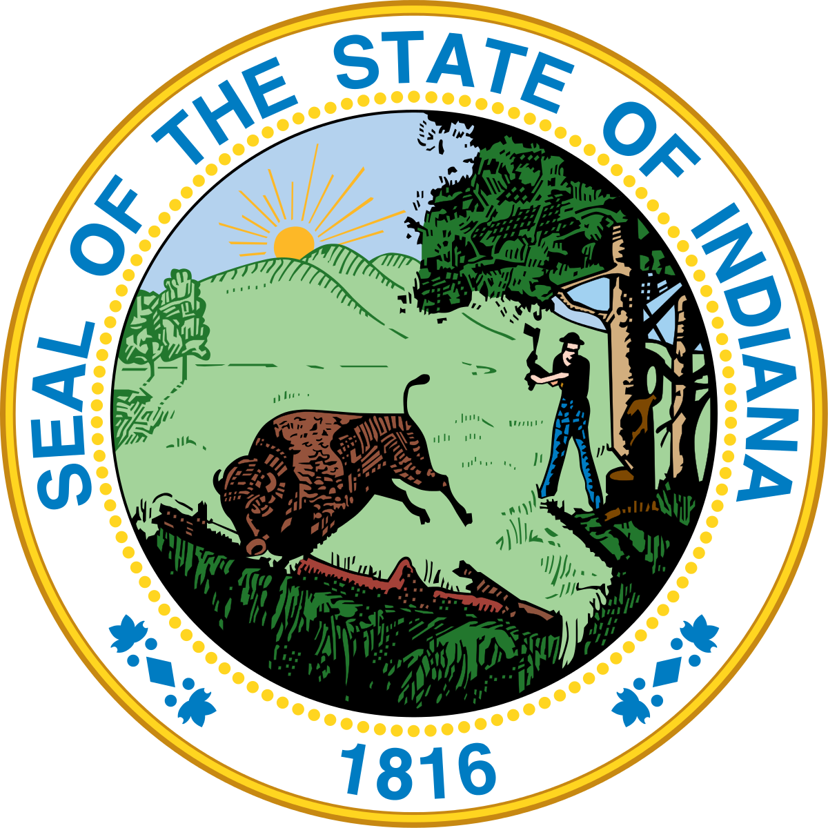 State of Indiana logo