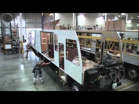 RV manufacturing line