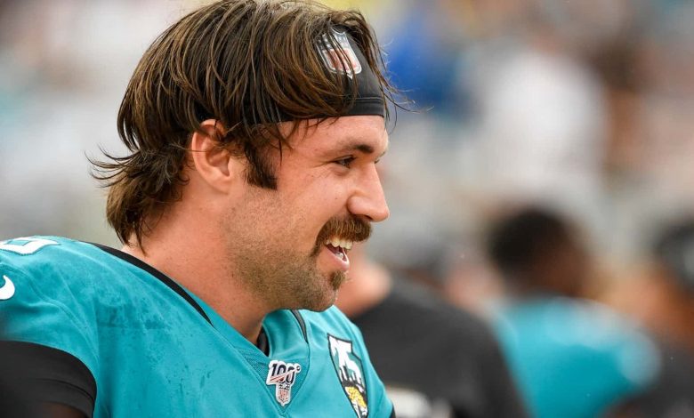 Gardner Minshew in his Jaguar's uniform