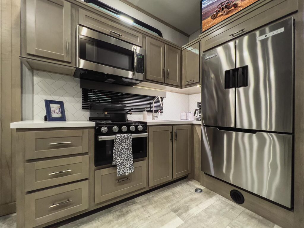 Open House 2024 Grand Design S New Models RV PRO   Momentum 355G Kitchen 1024x768 