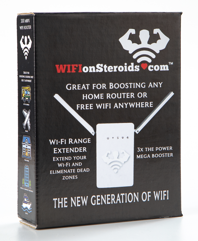 WiFi on Steroids Updates Packaging RV PRO