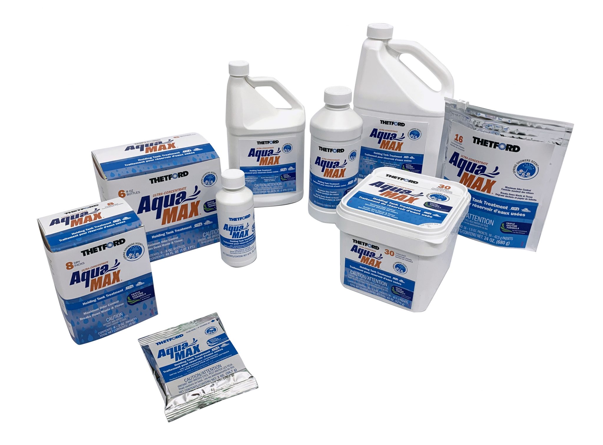 Thetford Launches AquaMAX Tank Treatment Line RV PRO