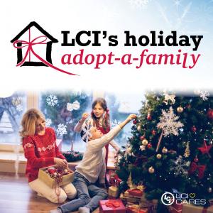 LCI's Holiday 'Adopt A Family' flyer