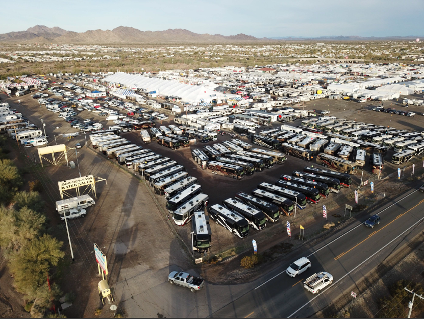 Quartzsite RV show