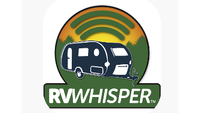 RV Whisper logo