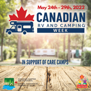 Canadian RV and Camping Week poster