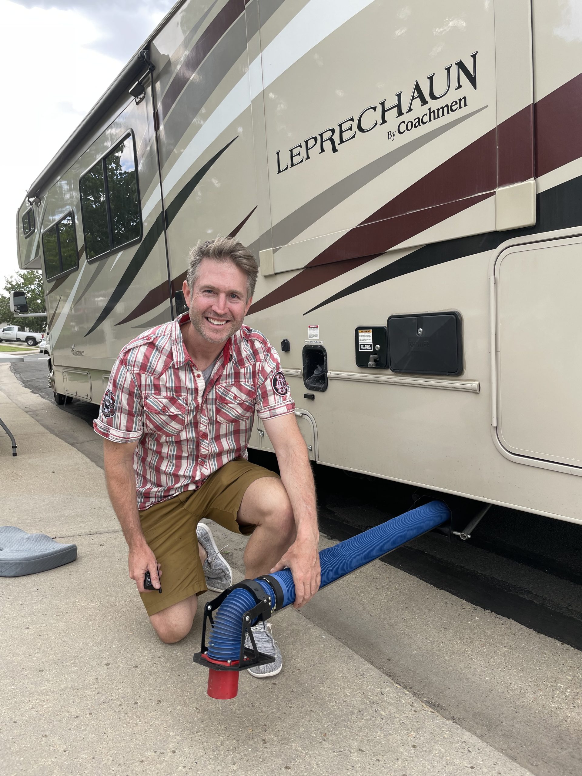 My two favorite black tank dumpin' gadgets - RV Travel