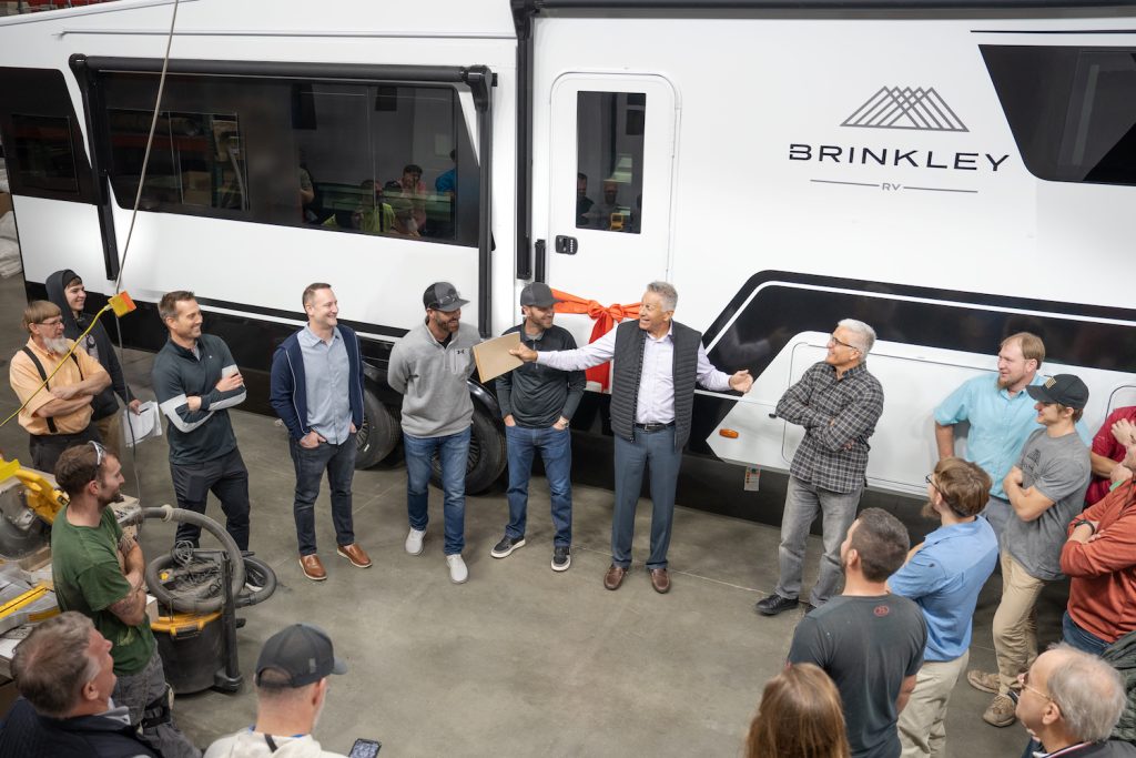 Brinkley Ships First Fifth Wheel to Indiana Dealership – RV PRO
