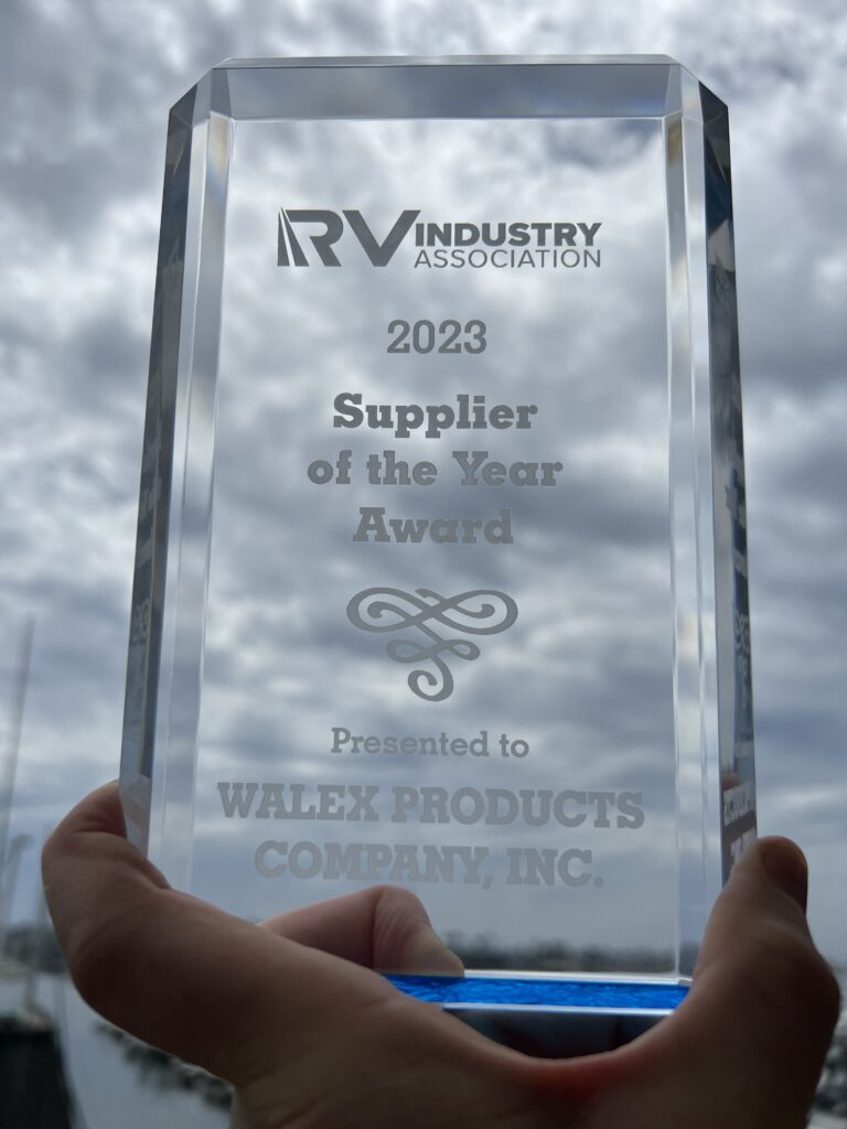 Walex Supplier of the Year 2023 award