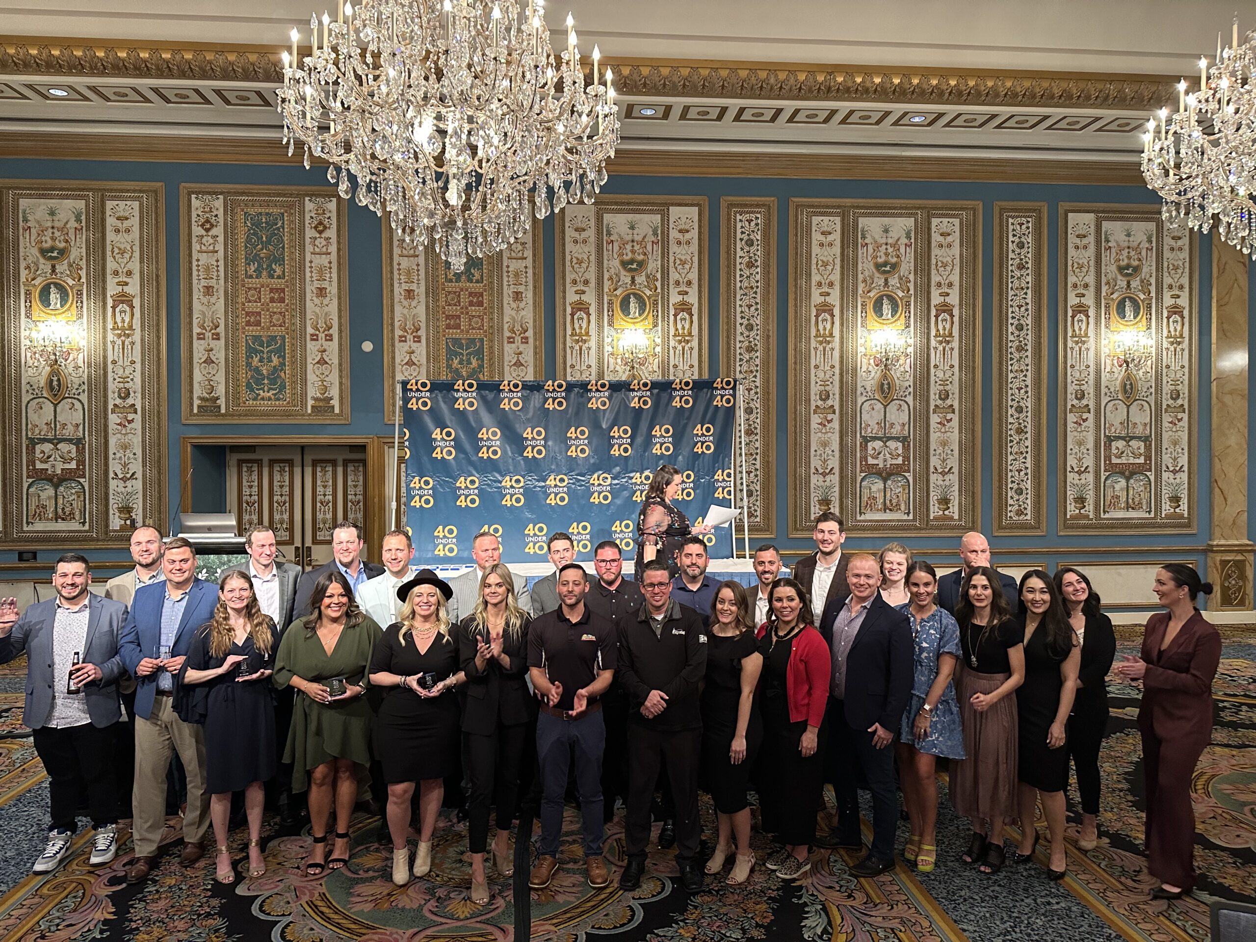 40 Under 40 winners for 2023 group shot