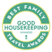 Good Housekeeping family travel awards logo