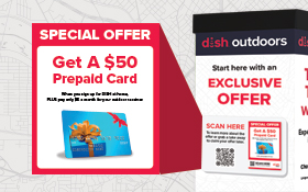 DISH Outdoors special offer