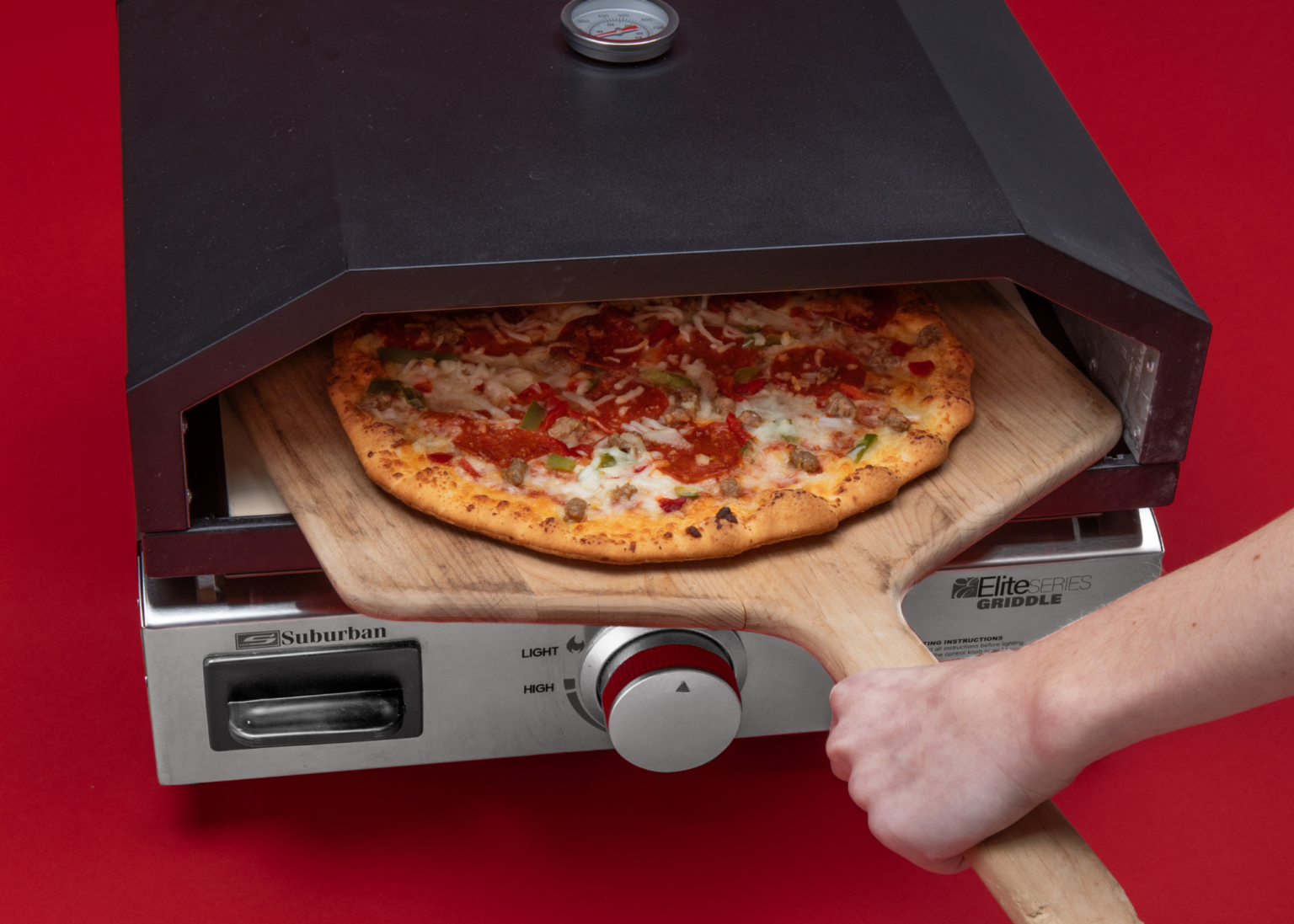 Suburban Launches Pizza Oven for Elite Series Griddles RV PRO