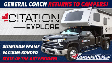 General Coach Citation truck camper promo
