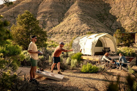 Trex, REI private campground in Utah