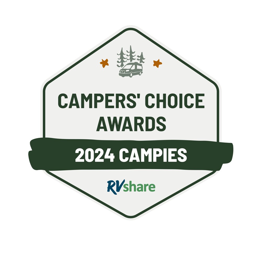 RVshare Campers' Choice Awards logo