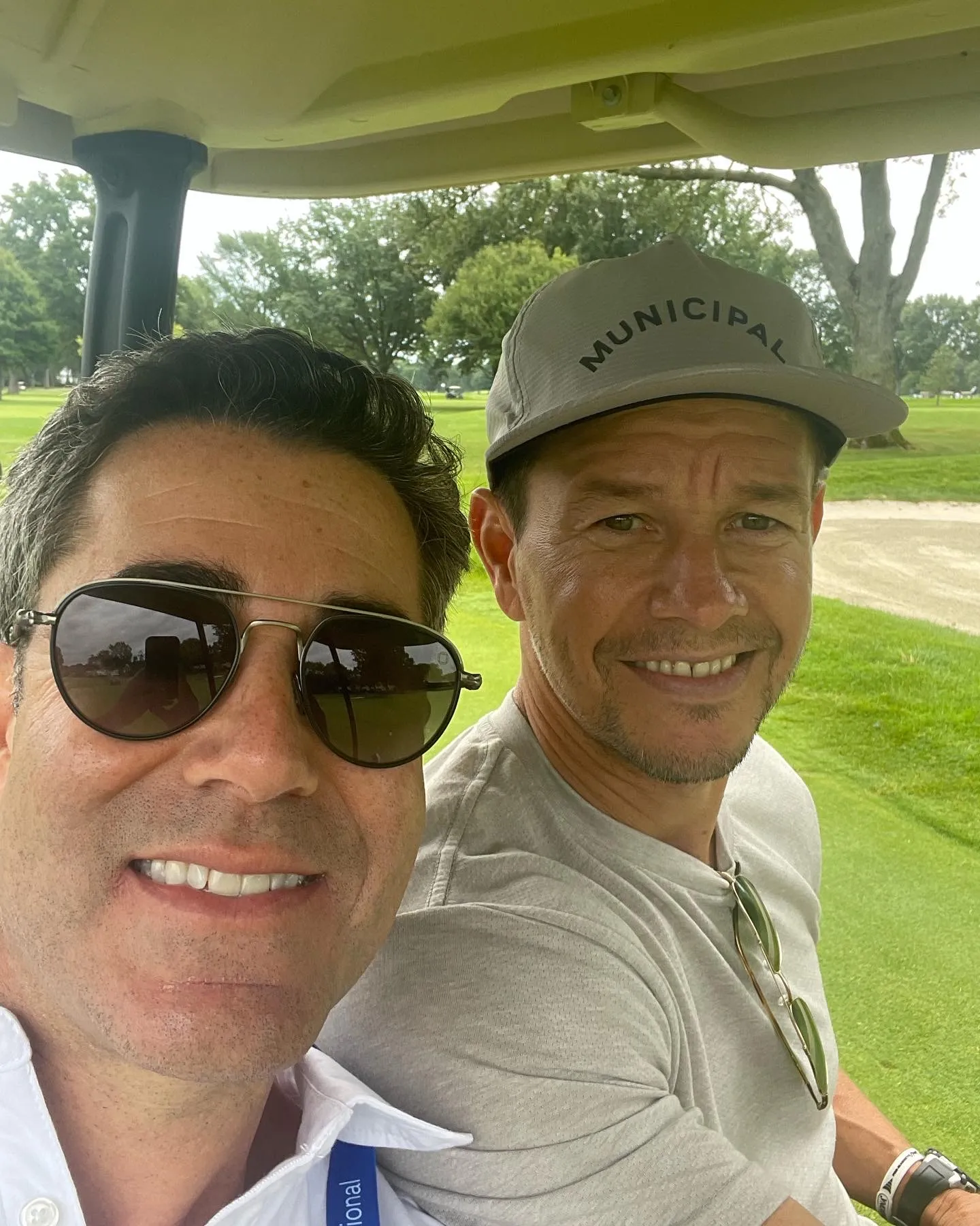 Jay Feldman and Mark Wahlberg