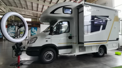 A recreational vehicle (RV) is pictured at a factory of RV company Saide in Chenji Town of Yizheng City, east China's Jiangsu Province, Aug. 27, 2024