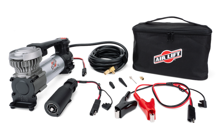Rv Compressor Air Lift Co. Intros Portable Compressor, 3-in-1 Air Down Gauge – RV PRO