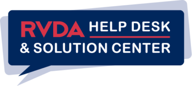 RVDA Help Desk & Solution Center logo