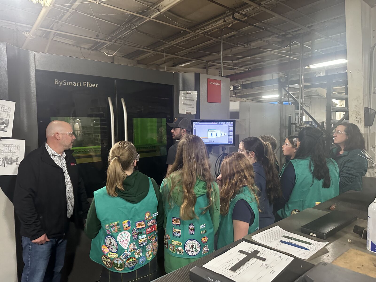 Unifab Girl Scouts partnership