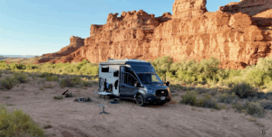 ‘All Access With Andy Garcia’ To Feature Blacksford Premium RV Rentals 2 An RV parked in front of mountains at a national park