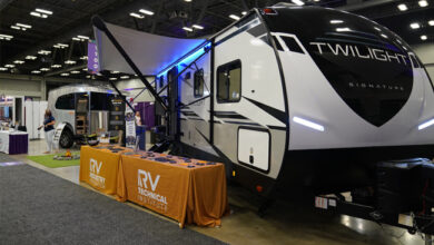RVTI display at American School Counselor Association conference