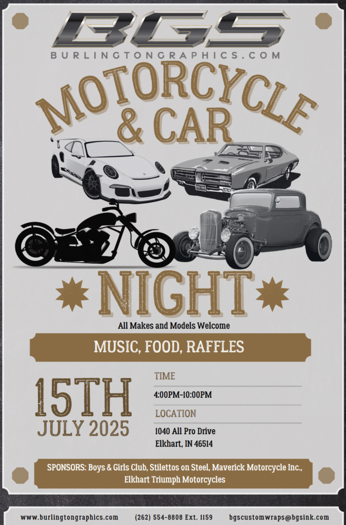 BGS event promo