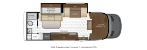 Model Year 2026 Preview: Newmar & Winnebago 3 2026 Freedom Aire 2515 Standard