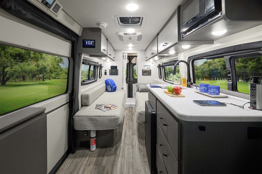 Thor Motor Coach Shares 2026 Camper Van Changes 4 2026 Tellaro 20L Sport Charcoal Fusion F2B
