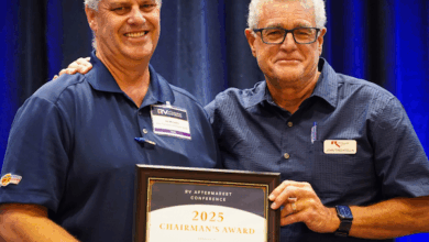 Mike Thompson RV Aftermarket Awards