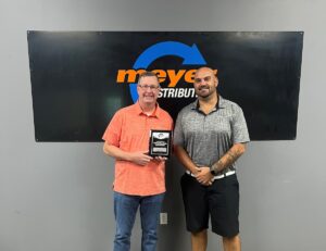 Meyer Distributing Announces 2025 Q2 Sales Performance Award 2 Quarterly Sales Award Photo