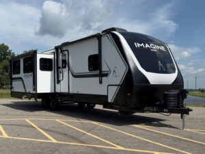 Model Year 2026 Preview: Grand Design 8 use 2970RL Exterior Three Quarter web
