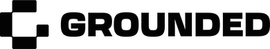Grounded Logo Black