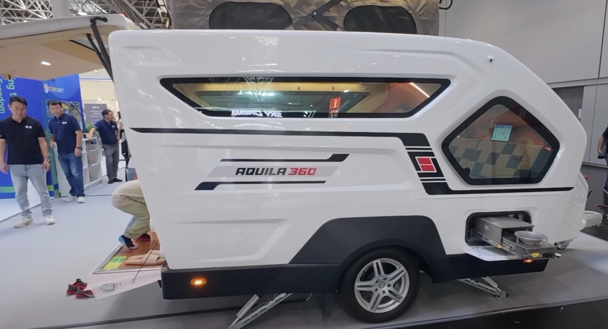 lidu rv drops yacht like 2026 aquila 360 it s unlike any other travel trailer out there 7