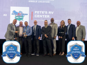 Pete’s RV Earns Jayco Top Dealer Awards 2 petes rv center jayco