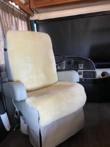 sheepskin chair cover