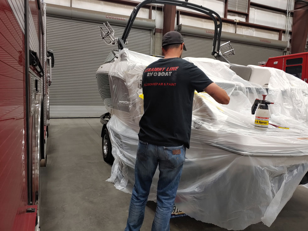 straitline Tony Custom Boat Lettering