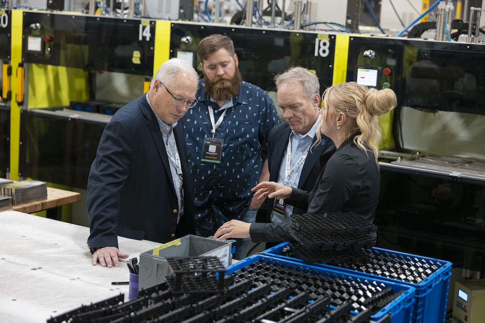 Attendees at Upcell North America's Launch Event Tour Dragonfly Energy 3 DFE Upcell Oct 2025 8629