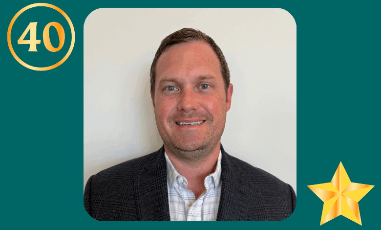 40 Under 40: Ryan Burkhart 2 Ryan Burkhart