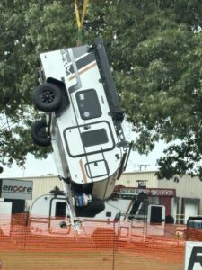 encore rv suspended