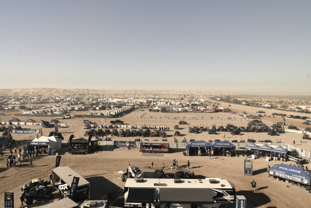 Jayco Joins Polaris' RZR Racing Team in Glamis Sand Dunes 3 2025 Glamis Polaris Camp RZR 45