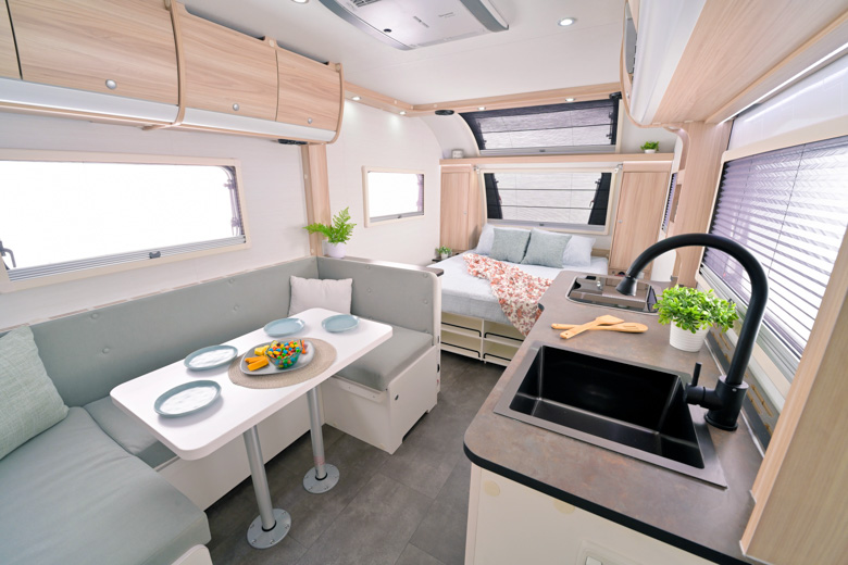 Best New Models 2026: nuCamp Haven 220 2 2026 Haven 220 Interior 01