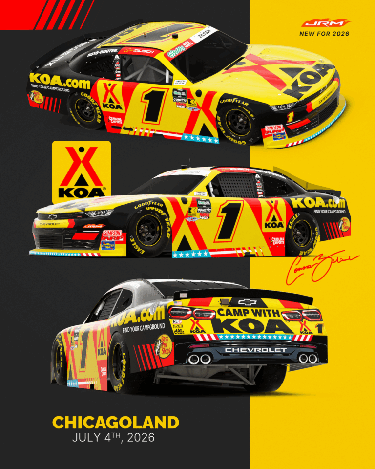 KOA x NASCAR JR Motorsports